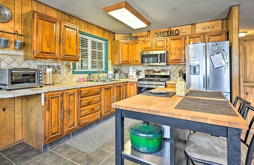 Strawberry Cabin | Near Hiking Trails: Woodsy Pine Cabin w/Fire Pit