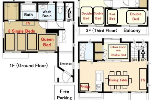 Toshima House | Near Ikebukuro! 2min to Kita Ikebukuro Large House