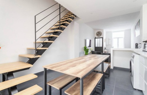 Tourcoing House | Near LILLE, Pleasant House BaByFoot ideal for a relaxing stay
