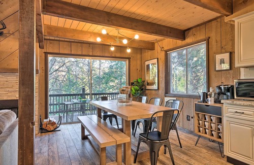 Twain Harte Cabin | Near Trails: Cabin w/2-Level Deck in Twain Harte