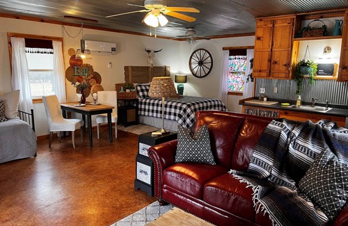 Katie Cabin | Near Turner Falls, Arbuckle Lake, Chickasaw National Park, & CrossBar Ranch.