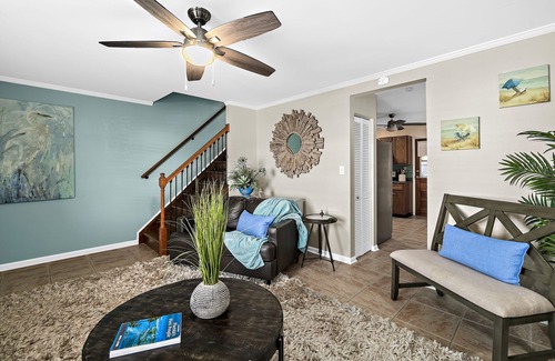 Indian Harbour Beach House | NEARBY BEACH/KING BEDS/BBQ TWO SIDE BY SIDE TOWNHOMESWITH PRIVATE YARDS