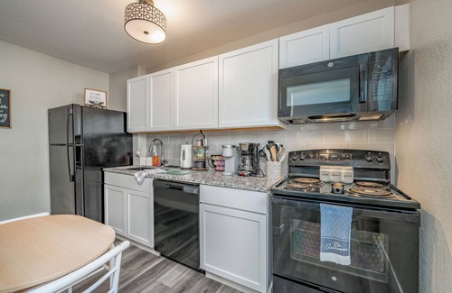 Wichita Apartment | Nearby Downtown Wichita W/Stacked W&D!