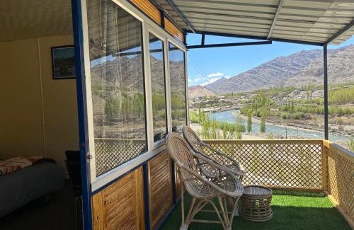 Ladakh Resort | Neryok's Indus view