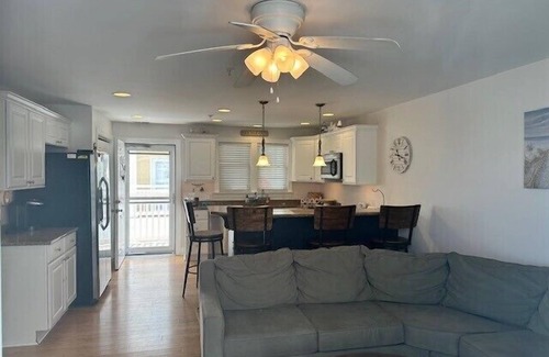 Sea Isle City Condo | Nestled one block from the bay, and a short walk to the beach.
