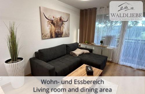 Schonach im Schwarzwald Apartment | NEU Exklusives Apartment Waldliebe mit Indoor-Pool, Sauna, top Lage und Ausblick in die Natur, Hunde willkommen