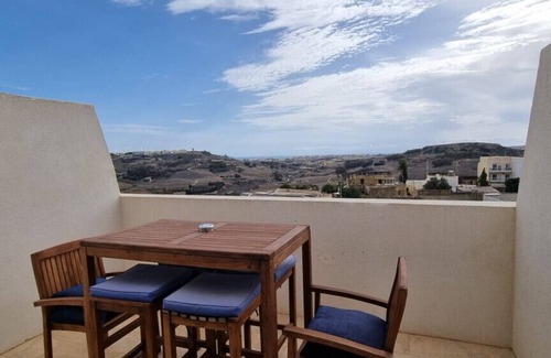 Ggantija Apartment | New 1 Bedroom Apartment with Country Views
