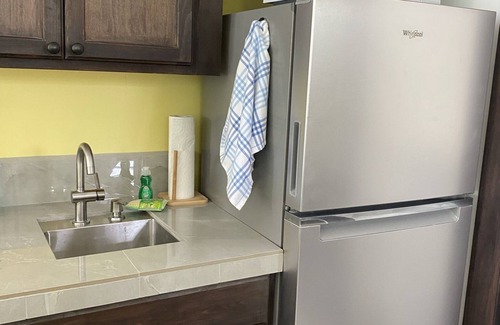 Frydendal Condo | NEW 1BR Condo w/Private Courtyard, Perfect Location Steps from Beach & Pool