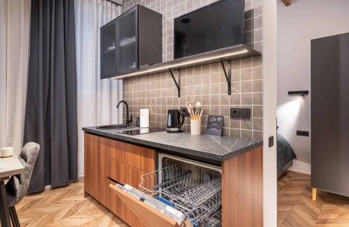 Avoti Apartment | New 1BR Sleeps 4 Desk Prime Location Bath