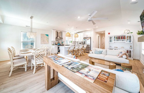 North End Condo | New 2025 Ocean City Condo -4BR w/Rooftop Lounge, Elevator & Beach Gear
