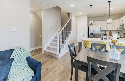 Dahlman House | New 3 bed 4 bath home - rooftop deck, 2 car garage & porch near downtown!