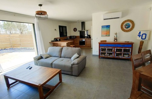 Mimizan House | New 3-star property with private heated pool near the ocean