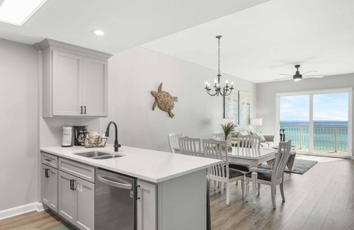 Miramar Beach Condo | NEW! 4th Floor, Pet Friendly Beach Retreat 406, Beach Service Gulf front views