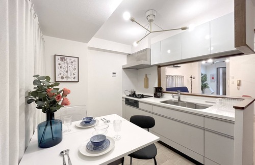 Nishi Apartment | NEW! 5 minutes walk to St, - Stylish Duplex -6/7F