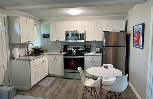 West Hyannisport Condo | New adorable one bedroom, one bath apartment unit. Private neighborhood beach, great location. Beach pass included.