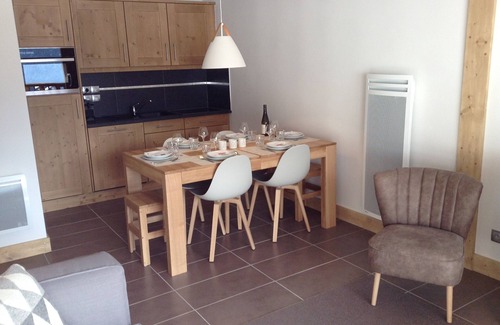 Champagny-en-Vanoise Apartment | NEW APARTMENT "Le Chardon Blanc" - CHAMPAGNY-LA PLAGNE- 50m cable car