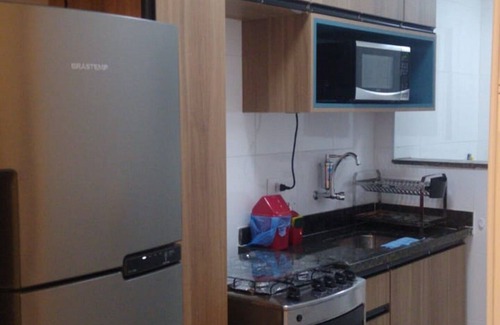 Canto do Forte Apartment | New apartment in Canto do Forte with sea view, close to the beach
