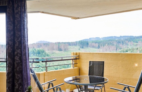 Hohegeiß Apartment | NEW apartment with panoramic view Hohegeiß pool and sauna