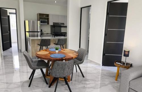 Tulum Apartment | New Bamboo Palma Pool and Relaxation
