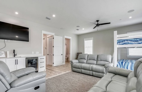 Bid-a-wee Beach House | New Beach Getaway in BidAWee Home w/ Ocean Views, Private Pool/Hot Tub/Elevator