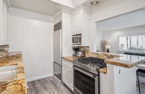 Carpinteria Condo | NEW! Beautiful 2 Bed Beach Condo #201 by Sunset Shores Condominiums