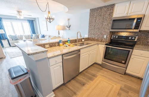 North Myrtle Beach Condo | New Boardwalk Villas|Pools|Direct Oceanfront View!