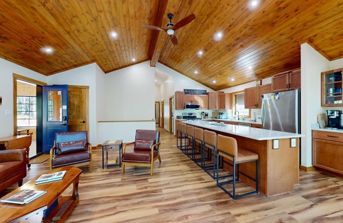 Land O Lakes House | New Build-Serene Wooded Home with WIFI, Gas Grill, Near Lakes & Trails