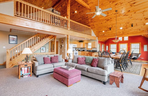 McHenry House | New! Cameron Station: Dogs OK, Hot Tub, Lake Access, Pool Table, A/C!
