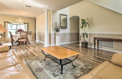 Poinciana House | NEW! Classy Kissimmee House w/ Fire Pit + Lanai!
