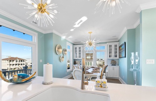 Atlantic Beach House | New Const 5 Star-Sleeps 14-On Beach Elevator Heated Pool Jacuzzi Play RoomLuxury
