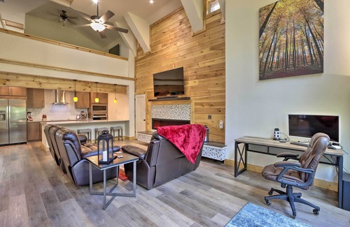 Ellijay Cabin | New Construction with Modern Design & Hot Tub!