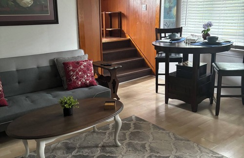 New Glasgow Apartment | New Cozy, a one-bedroom apartment with its own entrance, and loft bedroom.