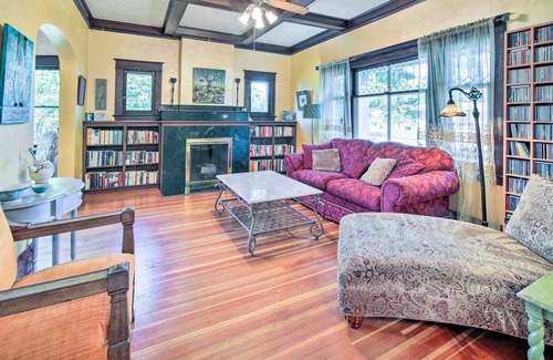 West Central House | NEW! Cozy Historic Home with Hot Tub!