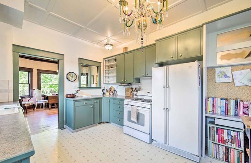 West Central House | NEW! Cozy Historic Home with Hot Tub!