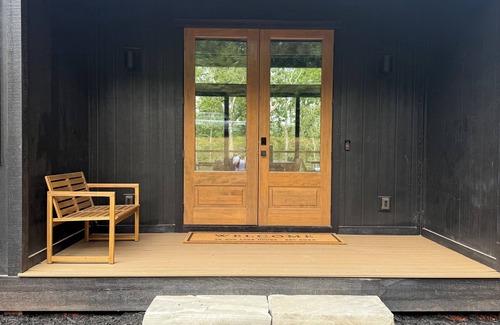Mill Spring House | New Custom Built Modern Lake House near vineyards, orchards, Biltmore and more.