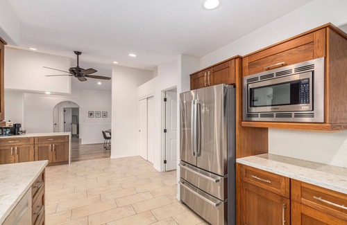 Fountain Hills House | NEW! Desert Mtn Sanctuary - Cozy 3 Bedroom Home, Heated Pool, Firepit w/Views