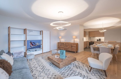 Viel-Alpe Apartment | New duplex near slopes, 400m to center, 2 bedrooms, parking, wifi