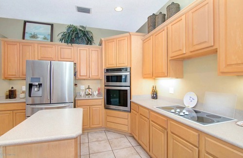 Merritt Island House | New! Fair Winds. Private Island home, heated pool, 4 bedrooms, 5 beds, 2.5 bath.