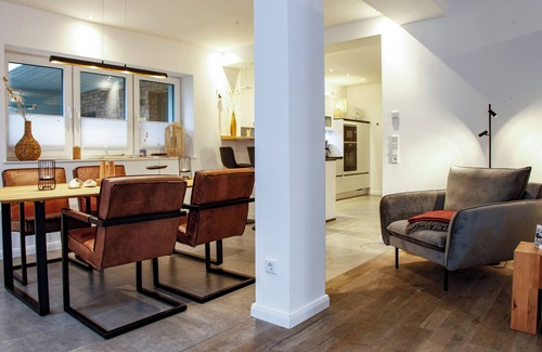 Horum Apartment | New from 7/24, 150 m to the sea, 5 stars, central and quiet, sauna, dogs welcome