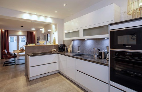 Horum Apartment | New from 7/24, 150 m to the sea, 5 stars, central and quiet, sauna, dogs welcome