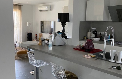 Ville-di-Pietrabugno Apartment | New fully-equipped apartment on the heights of bastia between sea and mountains