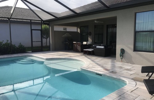 Bonita Springs House | New Gated Community Near Beach - Heated Pool with Lake View - Pet Friendly