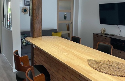 Fleurance Apartment | New ground floor apartment 2 minutes from the city center
