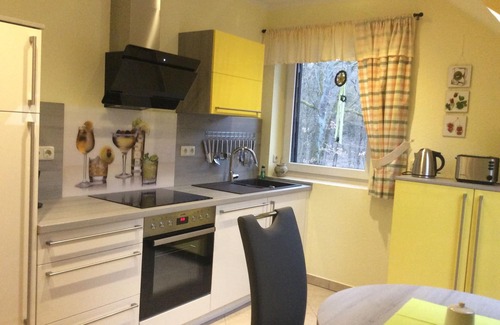 Sangerhausen Apartment | New! Haus am See - Apartment Seeperle - excl. Equipment, 60m² Seeterrasse