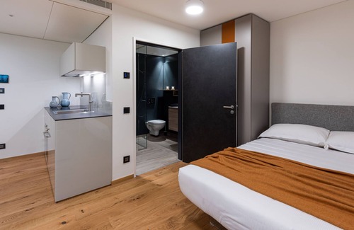 Stabio Apartment | New high tech apartment complex Modern, simple and stylish