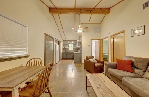 Ingram Cabin | New Kitchen- Riverfront Cabin - Hunt, TX