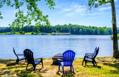 Mineral House | NEW Lake Anna Lakefront Luxury, Private Side, Boat Dock, Boat House, Deck Views