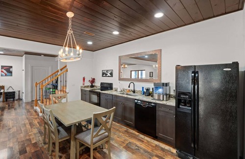 Sevierville Cabin | New! Lakefront Luxury! Fireplaces*Hot Tub*Privacy