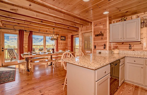 Gatlinburg - Pigeon Forge Cabin | New Listing! Amazing View, 2 Hot Tubs, Pool Table, & Free Attractions