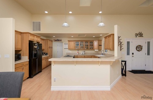 Florence House | New Listing! Beautiful lakefront home w/private dock, expansive deck, huge game room, Hot Tub